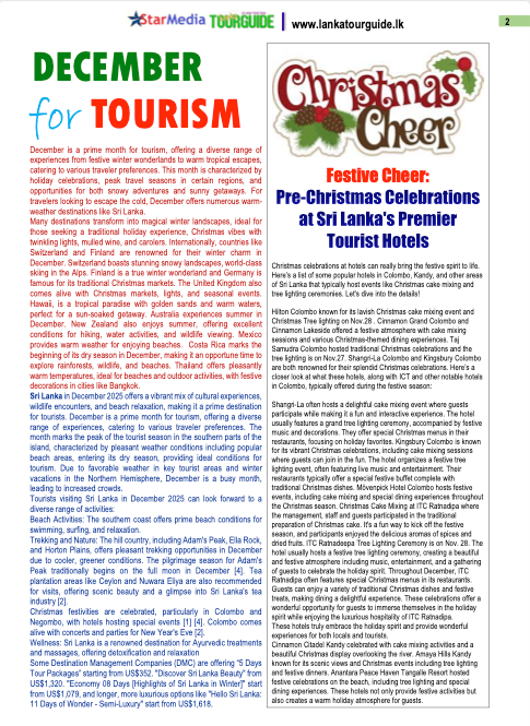 Month of December banner